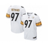 nike nfl jerseys pittsburgh steelers #97 heyward white[Elite]