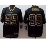 nike nfl jerseys pittsburgh steelers #99 keisel black[Elite lights out]