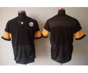 nike nfl jerseys pittsburgh steelers blank black[Elite]
