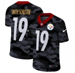 Men New Nike Pittsburgh Steelers #19 Smith-schuster 2020 Nike Camo Salute to Service Limited Jersey