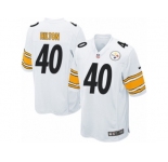 Men Nike Pittsburgh Steelers #40 Mike Hilton Game White NFL Jersey