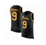 Men Nike Pittsburgh Steelers #9 Chris Boswell Black Rush Player Name & Number Tank Top NFL Jersey