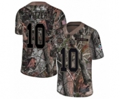 Men's Nike Pittsburgh Steelers #10 Ryan Switzer Camo Rush Realtree Limited NFL Jersey