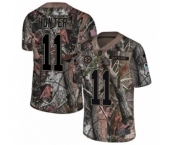Men's Nike Pittsburgh Steelers #11 Justin Hunter Camo Rush Realtree Limited NFL Jersey