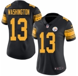 Men's Nike Pittsburgh Steelers #13 James Washington Gray Static Vapor Untouchable Limited NFL Jersey