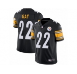 Men's Nike Pittsburgh Steelers #22 William Gay Vapor Untouchable Limited Black Team Color NFL Jersey