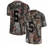 Men's Nike Pittsburgh Steelers #5 Joshua Dobbs Camo Rush Realtree Limited NFL Jersey
