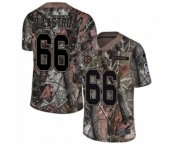 Men's Nike Pittsburgh Steelers #66 David DeCastro Camo Rush Realtree Limited NFL Jersey