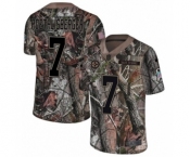Men's Nike Pittsburgh Steelers #7 Ben Roethlisberger Camo Rush Realtree Limited NFL Jersey