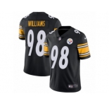 Men's Nike Pittsburgh Steelers #98 Vince Williams Vapor Untouchable Limited Black Team Color NFL Jersey