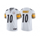 Men's Pittsburgh Steelers #10 Mitchell Trubisky White Vapor Untouchable Limited Stitched Jersey