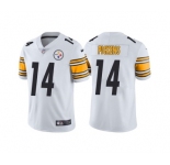 Men's Pittsburgh Steelers #14 George Pickens White Vapor Untouchable Limited Stitched Jersey
