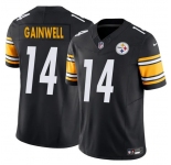 Men's Pittsburgh Steelers #14 Kenneth Gainwell Black 2025 F.U.S.E. Vapor Untouchable Limited Football Stitched Jersey