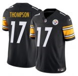 Men's Pittsburgh Steelers #17 Skylar Thompson Black 2025 F.U.S.E. Vapor Untouchable Limited Football Stitched Jersey