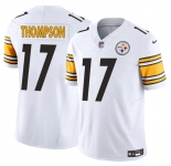 Men's Pittsburgh Steelers #17 Skylar Thompson White 2025 F.U.S.E. Vapor Limited Football Stitched Jersey