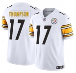 Men's Pittsburgh Steelers #17 Skylar Thompson White 2025 F.U.S.E. Vapor Untouchable Limited Football Stitched Jersey