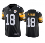 Men's Pittsburgh Steelers #18 John Rhys Plumlee Black Vapor Untouchable Limited Football Stitched Jersey