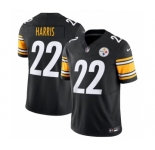 Men's Pittsburgh Steelers #22 Najee Harris Black 2023 F.U.S.E. Vapor Untouchable Limited Stitched Jersey