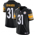 Men's Pittsburgh Steelers #31 Daijun Edwards Black Vapor Untouchable Limited Football Stitched Jersey