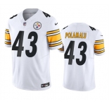 Men's Pittsburgh Steelers #43 Troy Polamalu White 2023 F.U.S.E. Vapor Untouchable Color Rish Limited Football Stitched Jersey