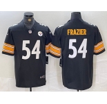 Men's Pittsburgh Steelers #54 Zach Frazier Black Vapor Untouchable Limited Stitched Jersey