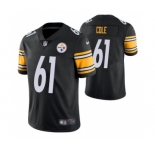 Men's Pittsburgh Steelers #61 Mason Cole Black Vapor Untouchable Limited Stitched Jersey