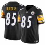Men's Pittsburgh Steelers #85 Cole Burgess Black 2026 F.U.S.E. Vapor Limited Football Stitched Jersey