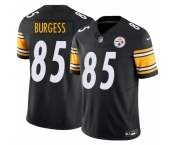 Men's Pittsburgh Steelers #85 Cole Burgess Black 2026 F.U.S.E. Vapor Limited Football Stitched Jersey