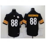 Men's Pittsburgh Steelers #88 Pat Freiermuth Nike Black Limited Jersey