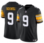 Men's Pittsburgh Steelers #9 Chris Boswell Black 2024 F.U.S.E. Alternate Vapor Untouchable Limited Football Stitched Jersey