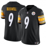 Men's Pittsburgh Steelers #9 Chris Boswell Black 2024 F.U.S.E. Vapor Untouchable Limited Football Stitched Jersey