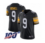 Men's Pittsburgh Steelers #9 Chris Boswell Black Alternate Vapor Untouchable Limited Player 100th Season Football Jersey