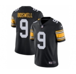 Men's Pittsburgh Steelers #9 Chris Boswell Black Vapor Untouchable Stitched Jersey