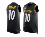 Nike Pittsburgh Steelers #10 Martavis Bryant Black Team Color Men's Stitched NFL Limited Tank Top Jersey