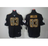 nike nfl jerseys pittsburgh steelers #83 miller black[nike impact limited]