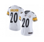 Women Nike Pittsburgh Steelers #20 Robert Golden White Vapor Untouchable Limited Player NFL Jersey