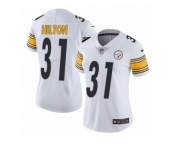 Women Nike Pittsburgh Steelers #31 Mike Hilton White Vapor Untouchable Elite Player NFL Jersey