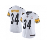 Women Nike Pittsburgh Steelers #34 Cameron Sutton White Vapor Untouchable Elite Player NFL Jersey