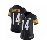 Women's Nike Pittsburgh Steelers #14 Sammie Coates Vapor Untouchable Limited Black Team Color NFL Jersey
