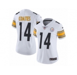 Women's Nike Pittsburgh Steelers #14 Sammie Coates Vapor Untouchable Limited White NFL Jersey