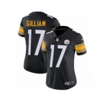 Women's Nike Pittsburgh Steelers #17 Joe Gilliam Vapor Untouchable Limited Black Team Color NFL Jersey