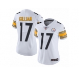 Women's Nike Pittsburgh Steelers #17 Joe Gilliam Vapor Untouchable Limited White NFL Jersey