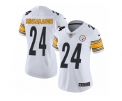 Women's Nike Pittsburgh Steelers #24 Coty Sensabaugh White Vapor Untouchable Limited Player NFL Jersey