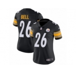 Women's Nike Pittsburgh Steelers #26 Le'Veon Bell Vapor Untouchable Limited Black Team Color NFL Jersey