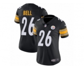 Women's Nike Pittsburgh Steelers #26 Le'Veon Bell Vapor Untouchable Limited Black Team Color NFL Jersey