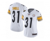 Women's Nike Pittsburgh Steelers #31 Donnie Shell Vapor Untouchable Limited White NFL Jersey