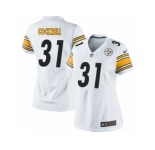 Women's Nike Pittsburgh Steelers #31 Ross Cockrell Limited White NFL Jersey