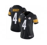 Women's Nike Pittsburgh Steelers #4 Jordan Berry Vapor Untouchable Limited Black Team Color NFL Jersey