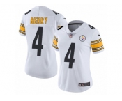 Women's Nike Pittsburgh Steelers #4 Jordan Berry Vapor Untouchable Limited White NFL Jersey