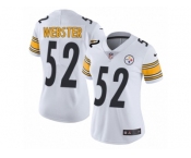 Women's Nike Pittsburgh Steelers #52 Mike Webster Vapor Untouchable Limited White NFL Jersey